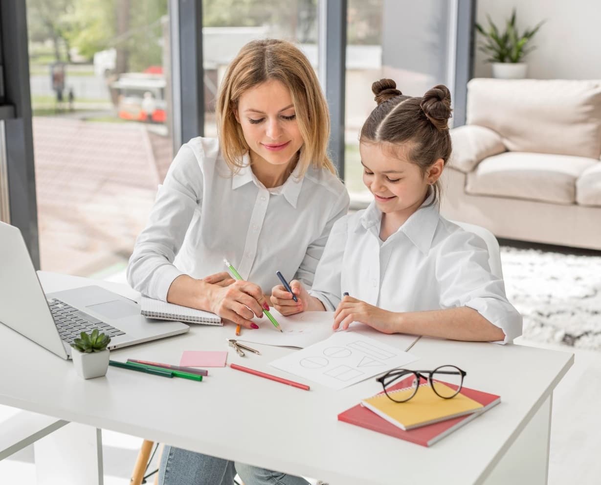 Student learning with tutor