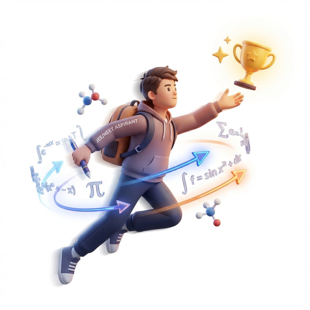 Students preparing for competitive exams