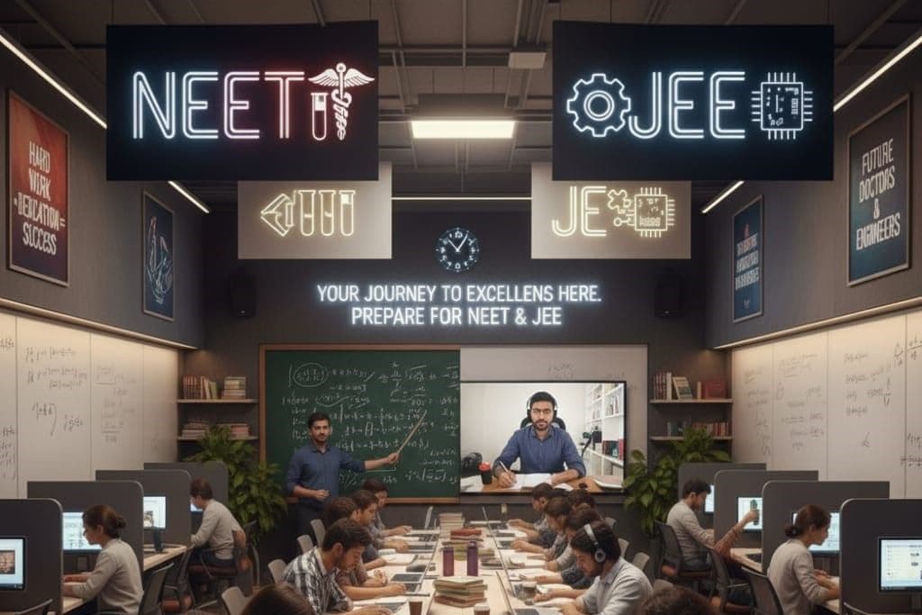 NEET & JEE Preparation: Home Tutor or Online Coaching ?