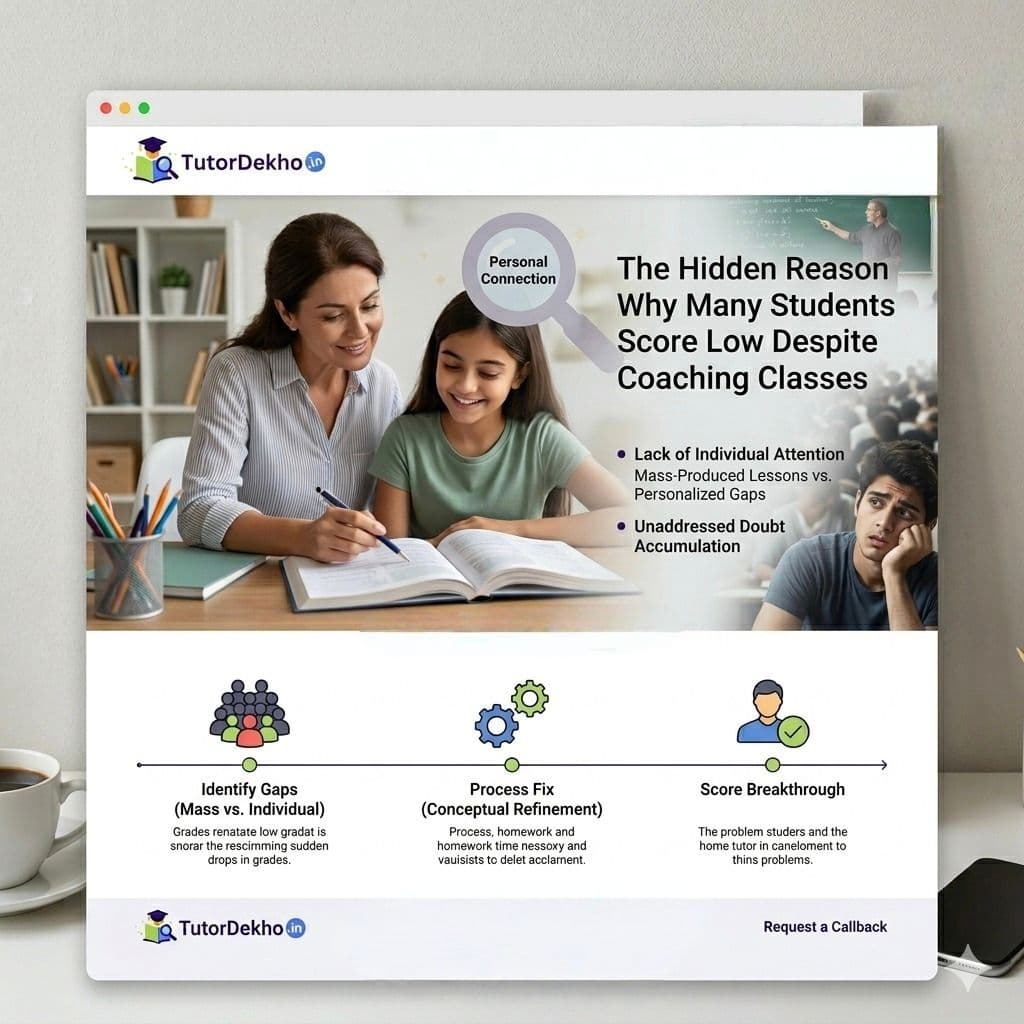 The Hidden Reason Why Many Students Score Low Despite Coaching Classes